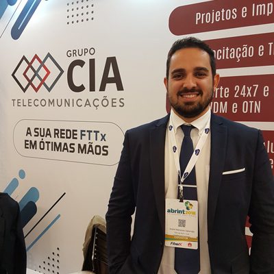 Feira ABRINT 2018, ASTI presente no grupo CIA Telecomunicações.